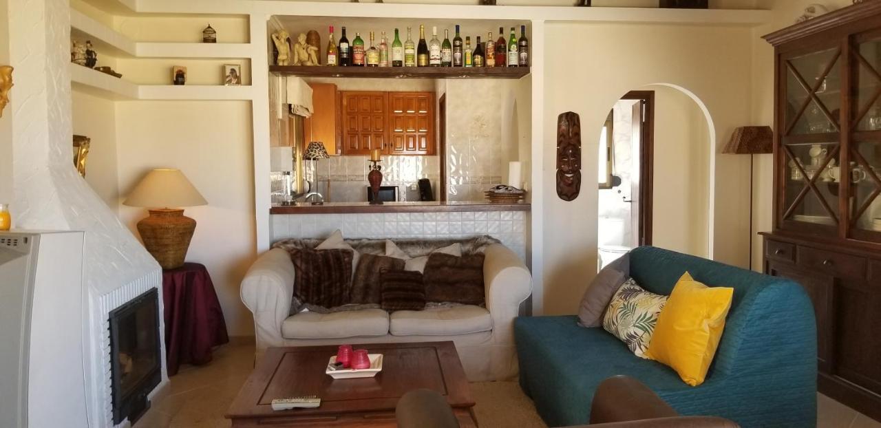Strandnahe Wohnung Mit Meerblick Moraira Bagian luar foto